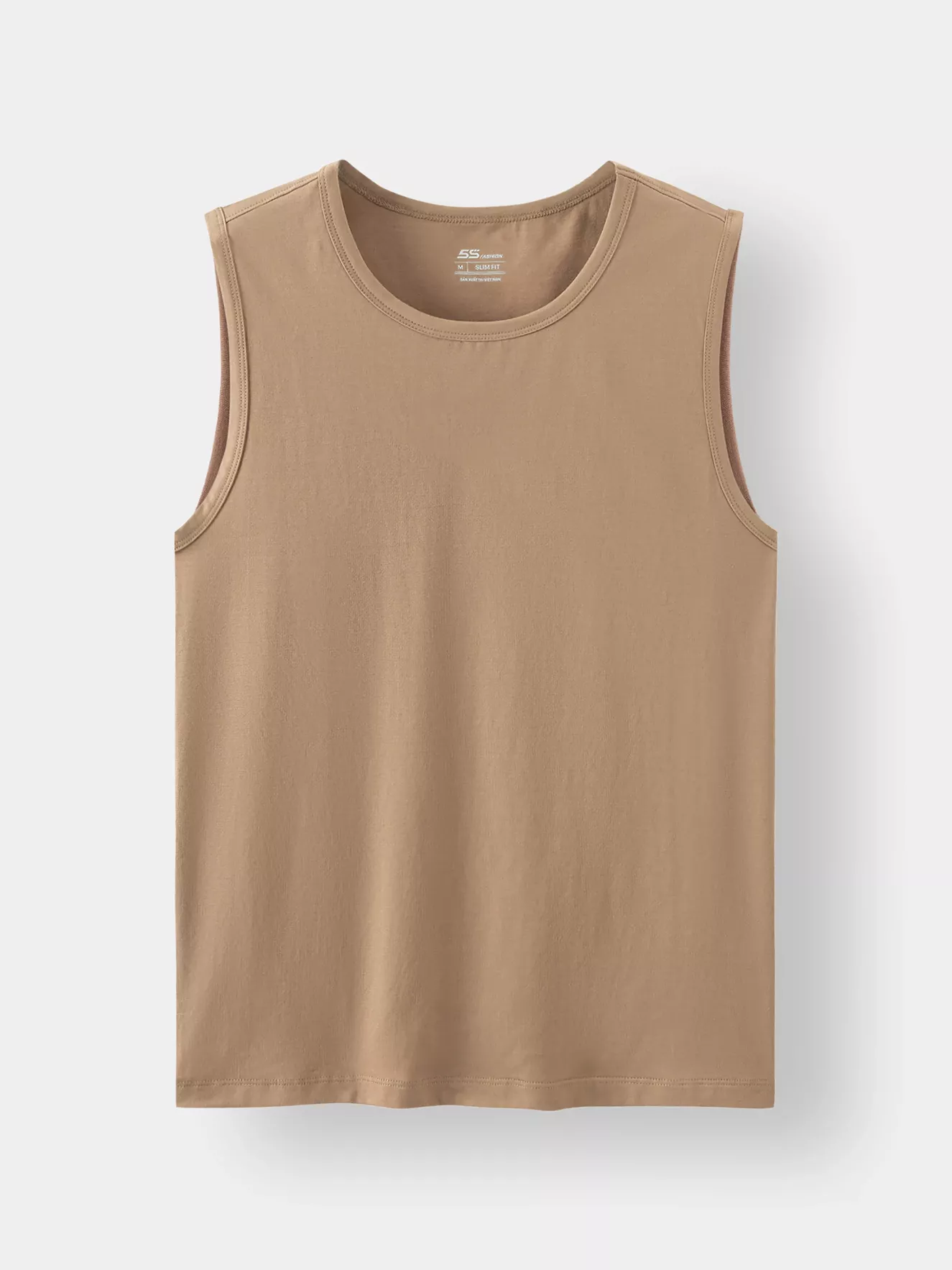 Áo Sát Nách Nam 5S Fashion Cotton Slimfit ASN24008