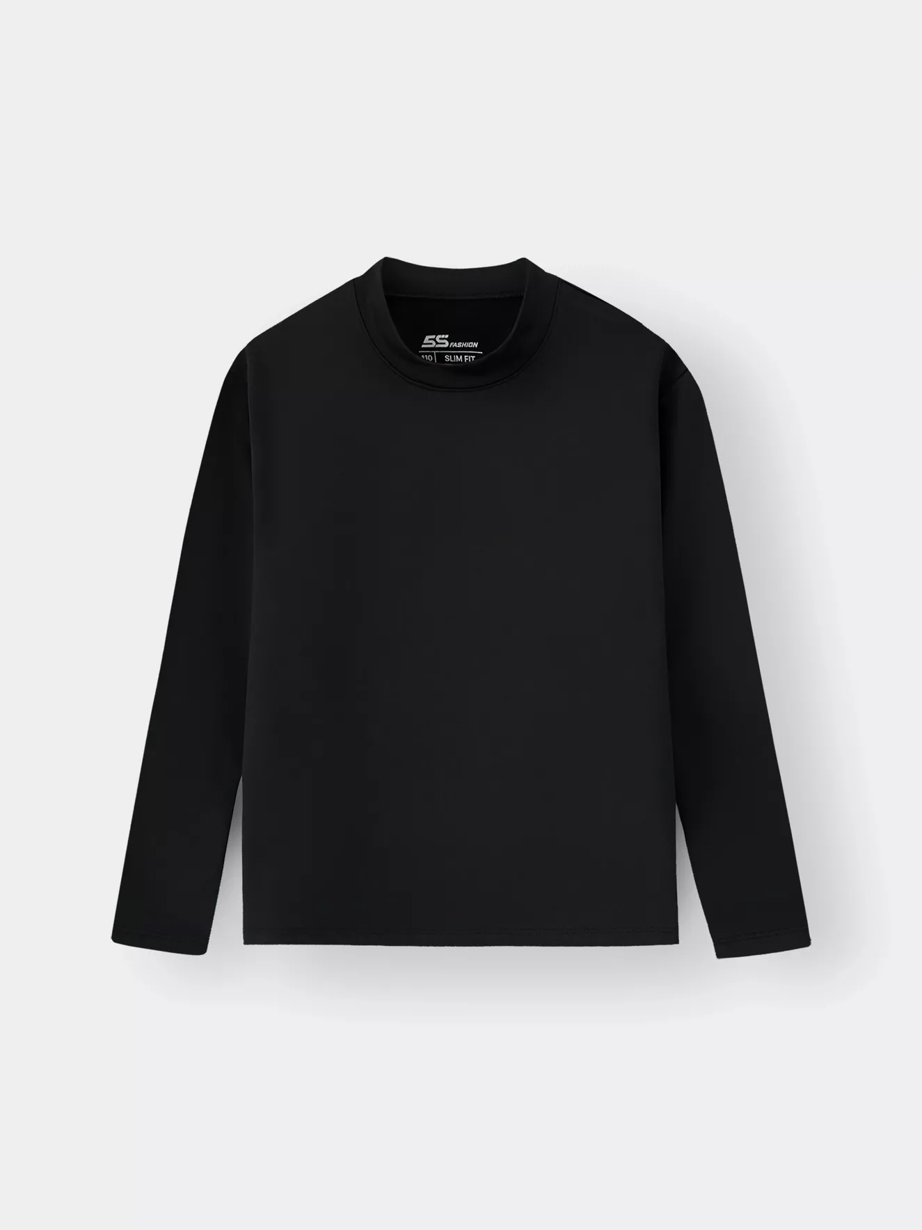 Áo Giữ Nhiệt Cổ 3 Phân Cho Bé Trai Bé Gái HEAT-TECH Extra-warm Lót Bông Nỉ K0AGN25006