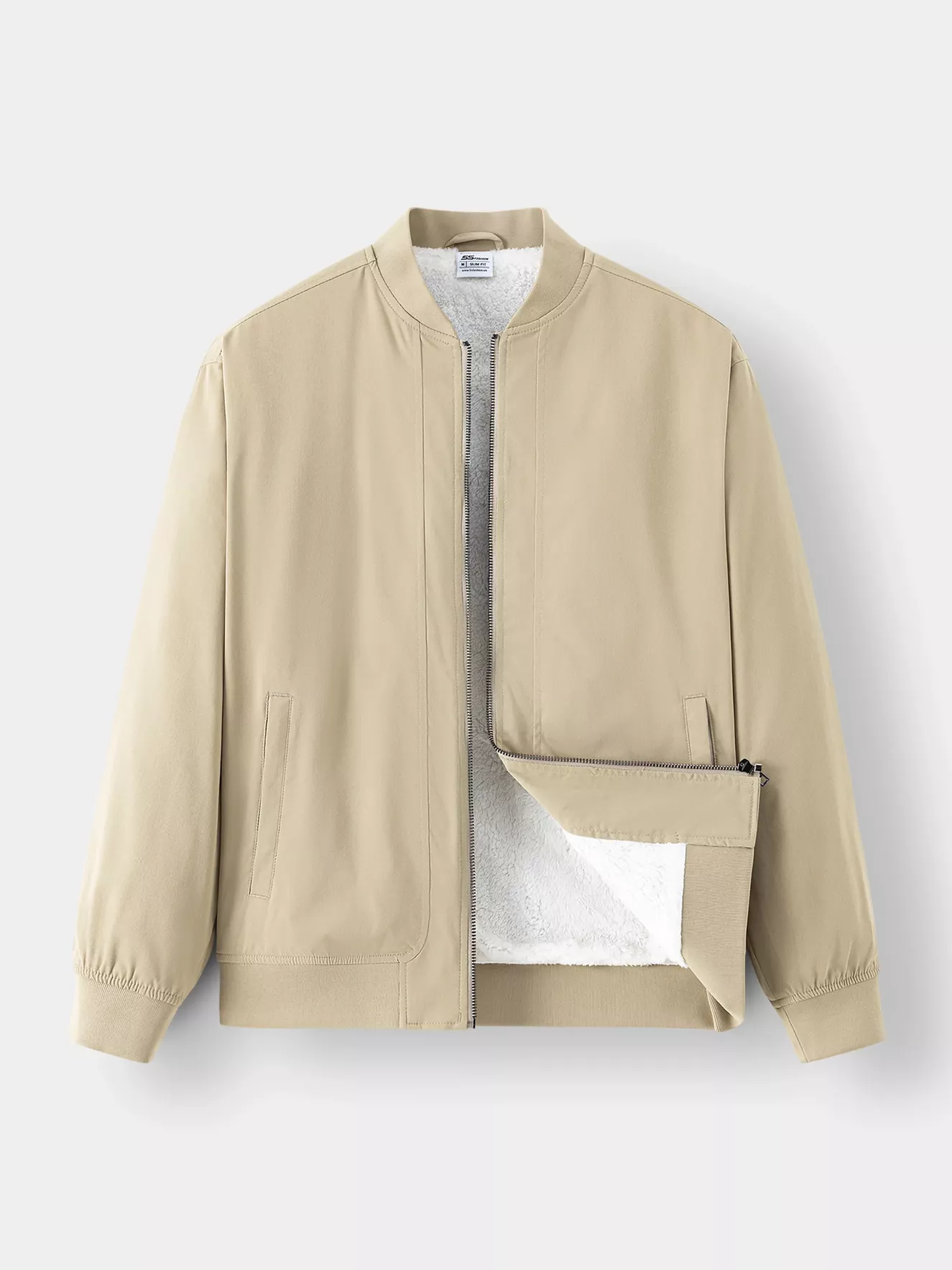 Áo Khoác Bomber Nam 5S Fashion Lót Lông Dày Dặn AKB24034