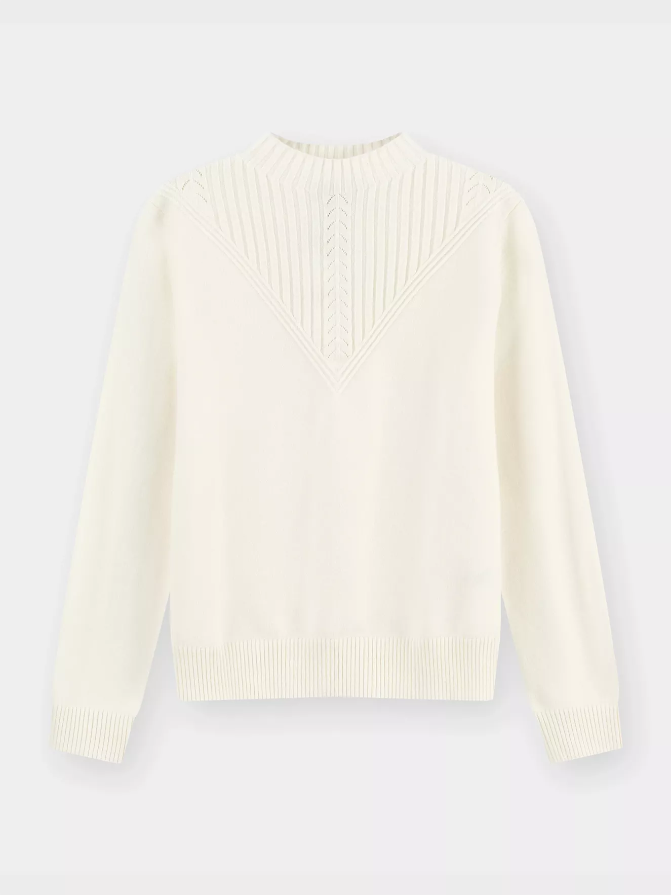 Áo Len Nữ Cổ 5 Phân 5S Fashion Dệt Họa Tiết W0ALE25002