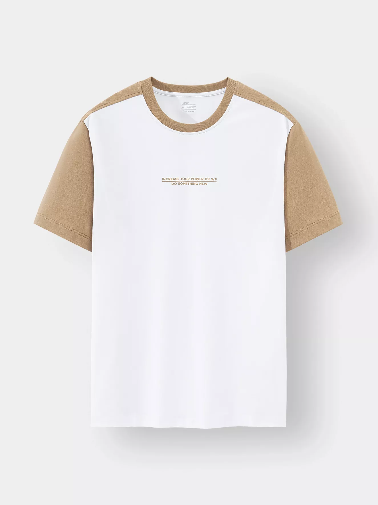 Áo Thun Nam Ngắn Tay 5S Fashion Tay Raglan Slimfit ATS24017