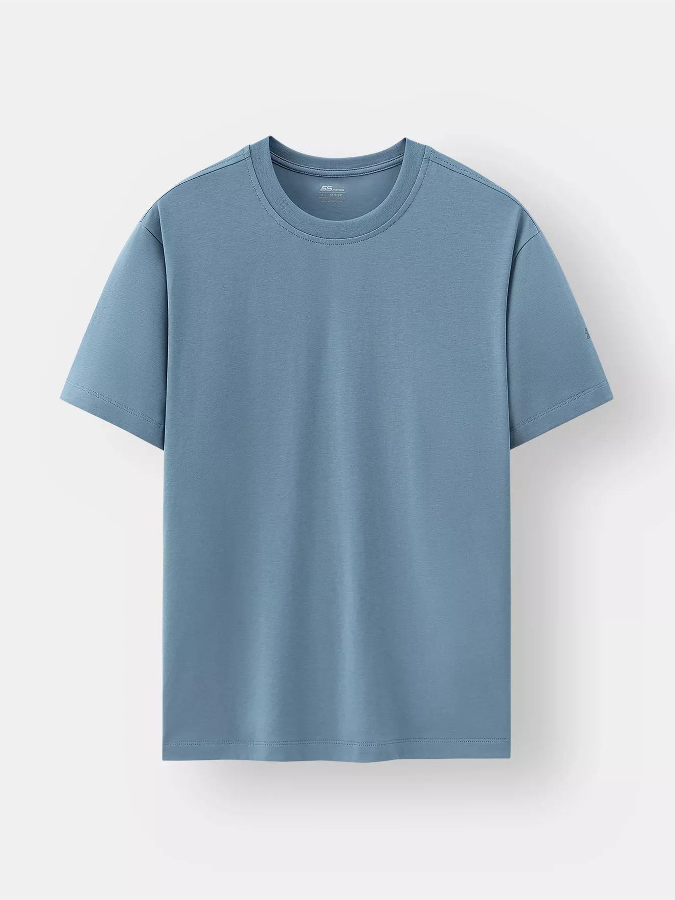 Áo Thun Nam 5S Fashion SMART-COTTON Phom Slimfit ATS25045