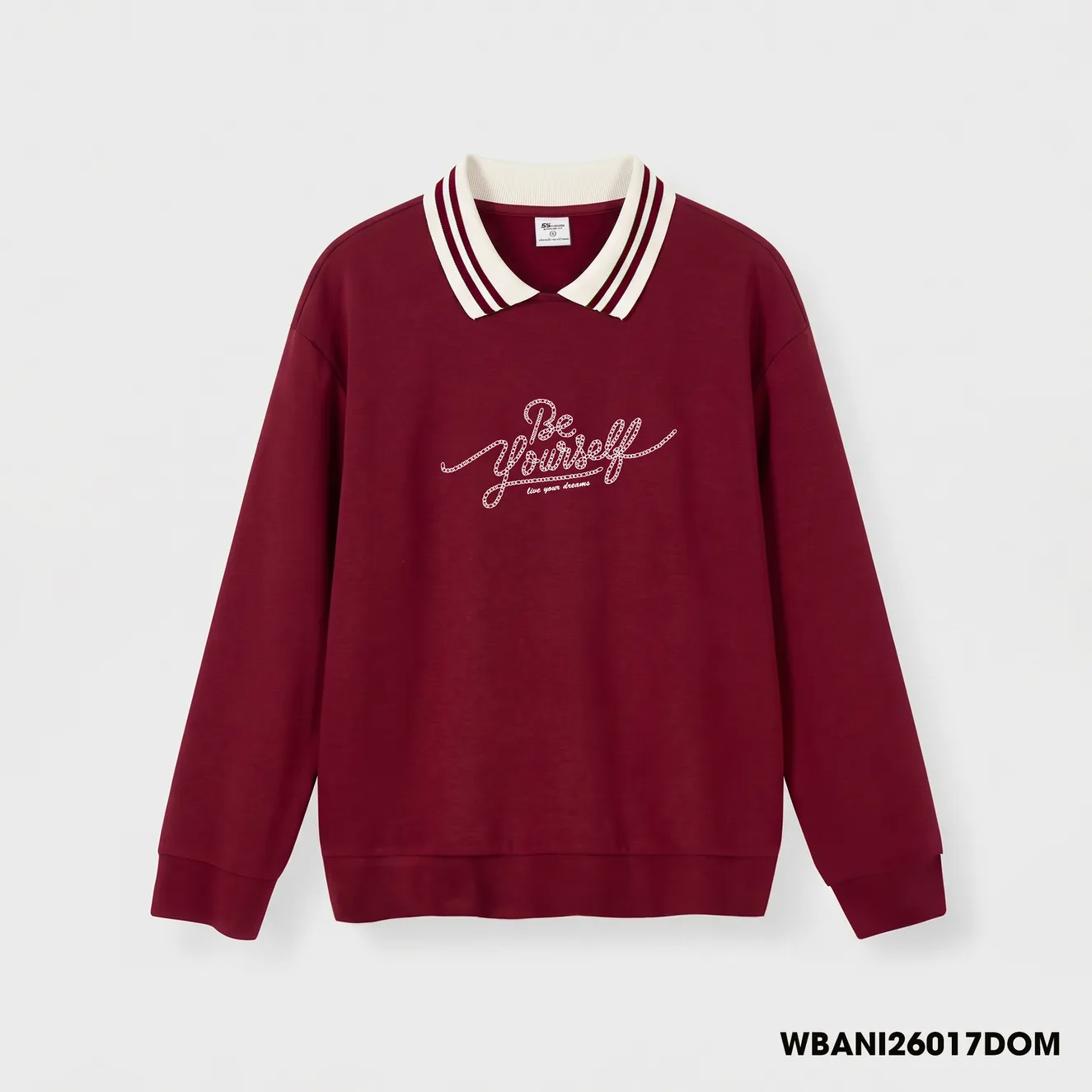 Áo Nỉ Nữ 5S FASHION Cổ Polo Phối Trẻ Trung, Cá Tính WBANI26017