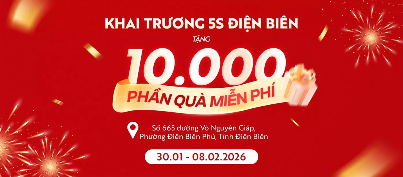 Khai trương 5S Fashion Điện Biên 