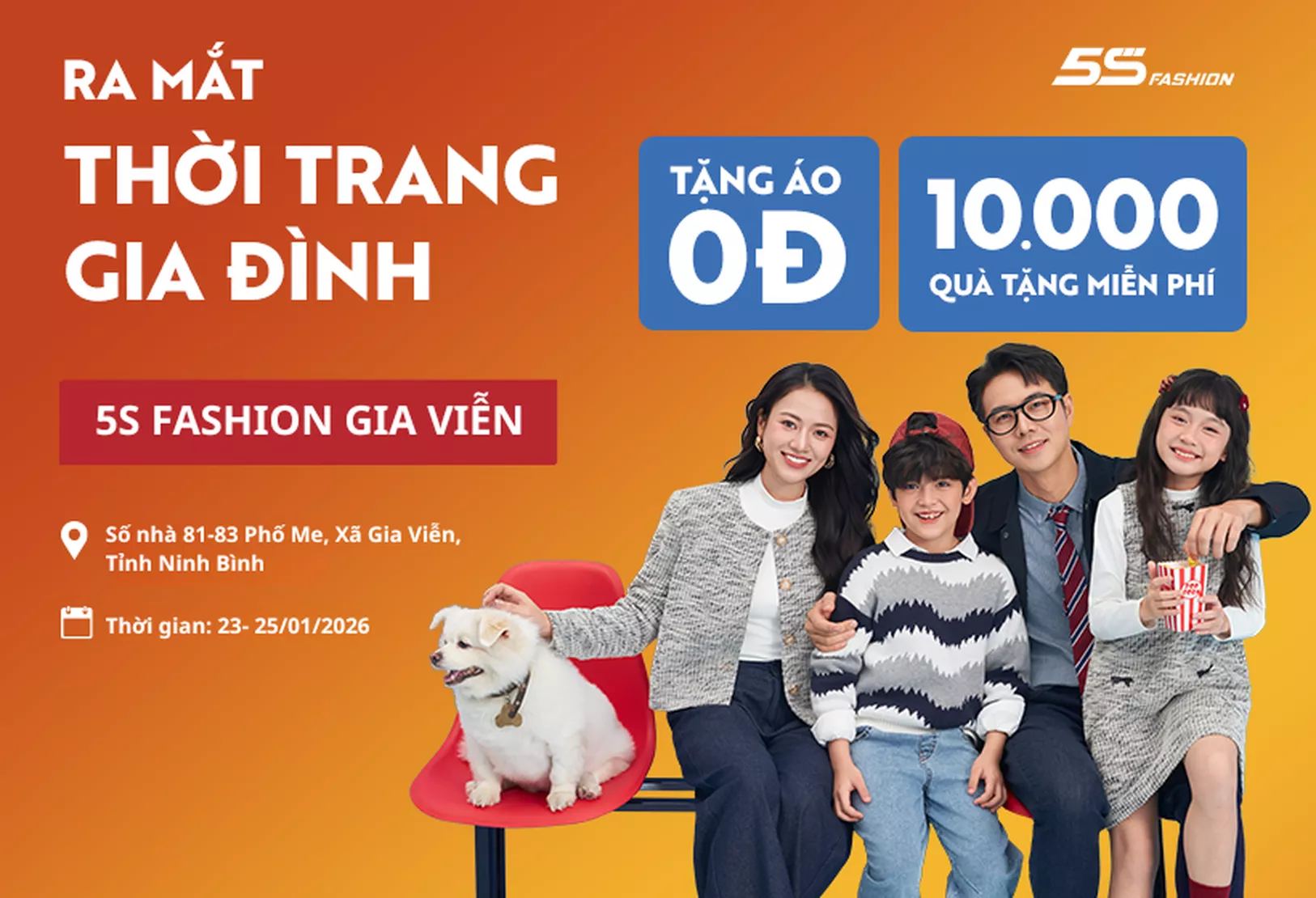 Khai trương 5S Fashion Gia Viễn