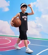 Set Bộ Sát Nách Thể Thao Bé Trai PERATO Training TBSNS5B002