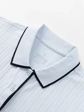 Áo Polo Nữ Dệt Kim PERATO Phong Cách Outdoor Phom Regular O0PLS5W009