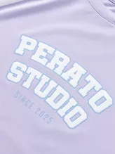 Áo Thun Bé Gái PERATO Tay Raglan Phong Cách Lifestyle L0TSS5G001