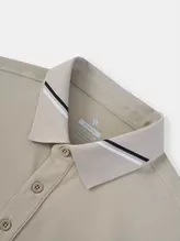 Áo Polo Nam PERATO Phong Cách Training Dệt Hiệu Ứng TBPLS5M002