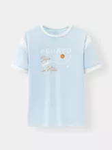 Áo Thun Nữ Phong Cách Lifestyle PERATO Phom Loose LBTSS5W005