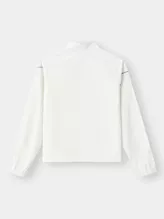 Áo Khoác Gió Nữ PERATO Cổ Dựng 2 Lớp Phối Line TBKGW5W024