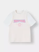 Set Đồ Thể Thao Bé Gái PERATO Phom Loosefit LBTSS5G001