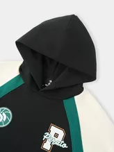 Set Bộ Nỉ Hoodie Bé Trai Phong Cách Baseketball Năng Động BBNHW5B002