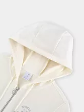 Áo Nỉ Khóa Nữ Có Mũ PERATO Phong Cách Lifestyle LBKNW5W026