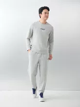 Set Bộ Nỉ Nam PERATO Phong Cách Lifestyle Phom Regular LBNW5M037