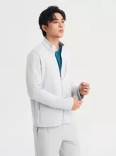 Áo Nỉ Nam Kéo Khóa PERATO Phong Cách Training TBKNW5M015