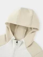 Áo Nỉ Khóa Nam Có Mũ PERATO Phong Cách Training Can Phối TBKNW5M042