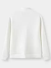 Áo Nỉ Khóa Nữ PERATO Phong Cách Training Phối Line TBKNW5W009