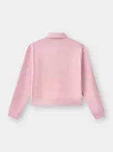 Áo Khoác Nỉ Nữ Cổ Bẻ PERATO Phong Cách Lifestyle L0KNW5W003