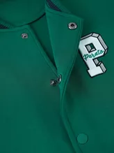 Áo Khoác Bomber Bé Trai Chất Nỉ PERATO Basketball B0KNW5B015