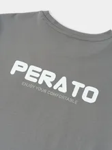 Áo Thun Nam PERATO Phong Cách Lifestyle In Lưng L0TSS6M199