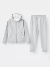 Set Bộ Nỉ Khóa Nữ Có Mũ PERATO Phong Cách Lifestyle LBNKW5W031