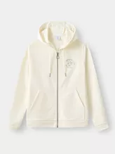 Áo Nỉ Khóa Nữ Có Mũ PERATO Phong Cách Lifestyle LBKNW5W026