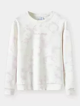 Áo Nỉ Nữ PERATO Lifestyle In Phong Cách Phom Regular L0ANW5W004