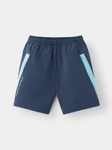 Quần Short Bé Trai PERATO Cạp Chun Phom Loose Fit L0SCS5B009