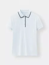 Áo Polo Nữ Dệt Kim PERATO Phong Cách Outdoor Phom Regular O0PLS5W009