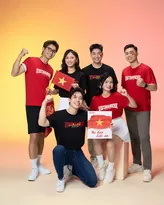 Áo Thun Cờ Đỏ Sao Vàng PERATO Unisex In VIETNAMESE L0TSS5M099