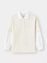 Áo Polo Bé Gái PERATO Phong Cách Lifestyle Tay Layer L0PDW5G006