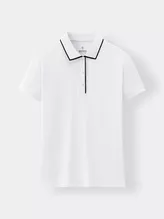Áo Polo Nữ Dệt Kim PERATO Phong Cách Outdoor Phom Regular O0PLS5W009