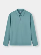 Áo Polo Dài Tay Nam PERATO Phong Cách Training Basic T0PDW5M042