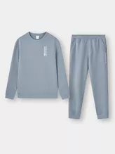 Set Bộ Nỉ Nam PERATO Cổ Tròn, Phong Cách Training TBNW5M022