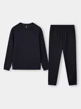 Set Bộ Nỉ Nam PERATO Phong Cách Thể Thao Training TBNW5M010