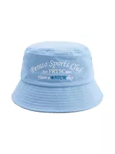 Mũ Bucket Nữ PERATO Thêu Chữ Màu Pastel Thời Trang L0MUS5W007