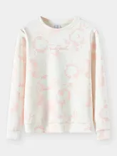 Áo Nỉ Nữ PERATO Lifestyle In Phong Cách Phom Regular L0ANW5W004