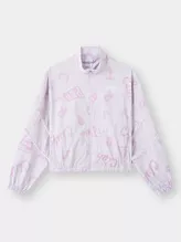 Áo Khoác Gió Nữ Họa Tiết PERATO Siêu Nhẹ Phom Loosefit L0KGW5W028