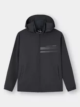 Áo Khoác Gió Nam PERATO Phong Cách Training Mũ Rời TBKGW5M026