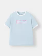 Áo Thun Bé Gái PERATO Phong Cách Lifestyle Phom Loose L0TSS5G004