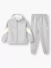 Set Bộ Nỉ Khóa Bé Gái PERATO Phong Cách Basketball BBNKW5G012