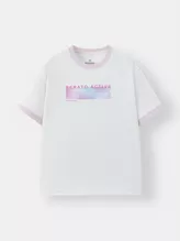 Áo Thun Bé Gái PERATO Phong Cách Lifestyle Phom Loose L0TSS5G004