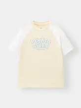 Áo Thun Bé Gái PERATO Tay Raglan Phong Cách Lifestyle L0TSS5G001