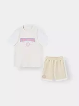 Set Đồ Thể Thao Bé Gái PERATO Phom Loosefit LBTSS5G001