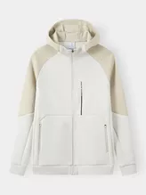 Áo Nỉ Khóa Nam Có Mũ PERATO Phong Cách Training Can Phối TBKNW5M042