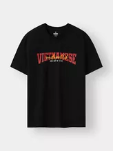 Áo Thun Cờ Đỏ Sao Vàng PERATO Unisex In VIETNAMESE L0TSS5M099