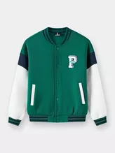 Áo Khoác Bomber Bé Trai Chất Nỉ PERATO Basketball B0KNW5B015