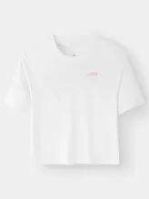 Áo Thun Bé Gái PERATO Phong Cách Thể Thao Lifestyle L0TSS5G007