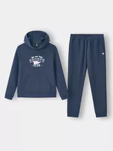 Set Bộ Nỉ Nữ Hoodie PERATO Phong Cách Lifestyle LBNHW5W001